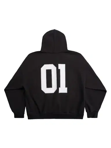 Balenciaga Men's Basketball Series Hoodie - Black - Size Small | Thumbnail 2 Balenciaga Men's Basketball Series Hoodie - Black - Size Small | Thumbnail 2