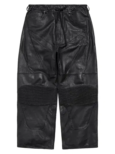 Balenciaga Men's Biker Baggy Pants - Black | Thumbnail 1 Balenciaga Men's Biker Baggy Pants - Black | Thumbnail 1