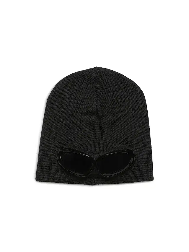 Men's 3B Sports Icon Goggle Beanie - Black Men's 3B Sports Icon Goggle Beanie - Black