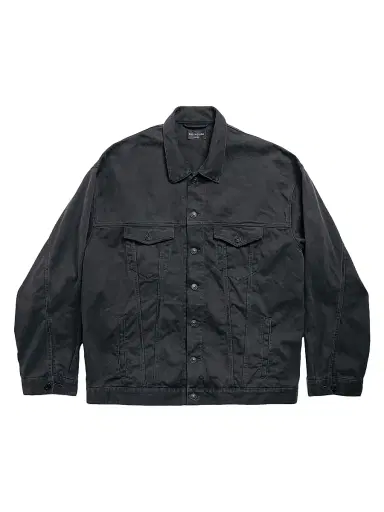 Balenciaga Men's Oversized Jacket - Black - Size XL | Thumbnail 1 Balenciaga Men's Oversized Jacket - Black - Size XL | Thumbnail 1