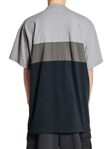 Balenciaga Men's Unity Sport Large Fit T-Shirt - Heather Grey | Thumbnail 5 Balenciaga Men's Unity Sport Large Fit T-Shirt - Heather Grey | Thumbnail 5