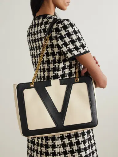 Valentino Garavani Viva Superstar Medium Two-tone Leather Shoulder Bag | Thumbnail 2 Valentino Garavani Viva Superstar Medium Two-tone Leather Shoulder Bag | Thumbnail 2