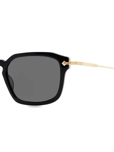 Barton Perreira Men's Nolan 49MM Rectangular Sunglasses - Gold Black | Thumbnail 4 Barton Perreira Men's Nolan 49MM Rectangular Sunglasses - Gold Black | Thumbnail 4
