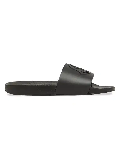 Moncler Men's Basile Slides in Rubber | Thumbnail 1 Moncler Men's Basile Slides in Rubber | Thumbnail 1