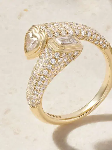SHAY 18-karat Gold Diamond Pinky Ring | Thumbnail 4 SHAY 18-karat Gold Diamond Pinky Ring | Thumbnail 4