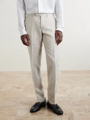 MR P. Phillip Slim-Fit Linen Suit Trousers - Men | Thumbnail 3 MR P. Phillip Slim-Fit Linen Suit Trousers - Men | Thumbnail 3