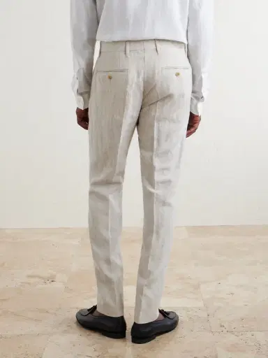 MR P. Phillip Slim-Fit Linen Suit Trousers - Men | Thumbnail 4 MR P. Phillip Slim-Fit Linen Suit Trousers - Men | Thumbnail 4