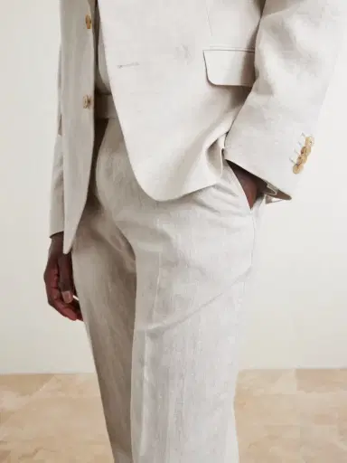 MR P. Phillip Slim-Fit Linen Suit Trousers - Men | Thumbnail 5 MR P. Phillip Slim-Fit Linen Suit Trousers - Men | Thumbnail 5