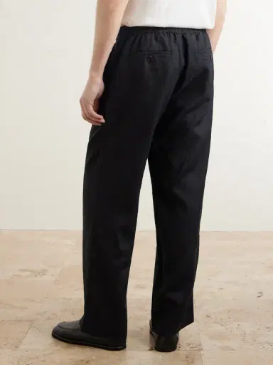 MR P. Arthur Wide-Leg Linen Drawstring Trousers - Men | Thumbnail 4 MR P. Arthur Wide-Leg Linen Drawstring Trousers - Men | Thumbnail 4