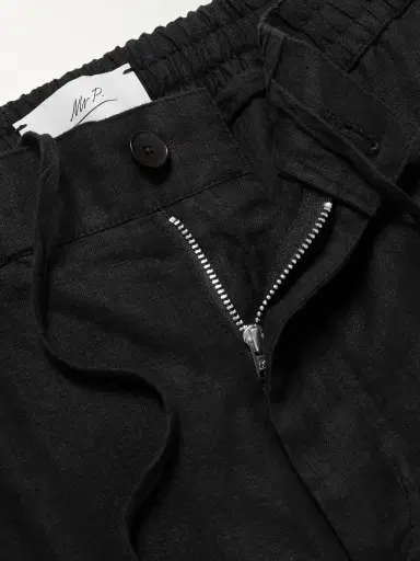 MR P. Arthur Wide-Leg Linen Drawstring Trousers - Men | Thumbnail 6 MR P. Arthur Wide-Leg Linen Drawstring Trousers - Men | Thumbnail 6