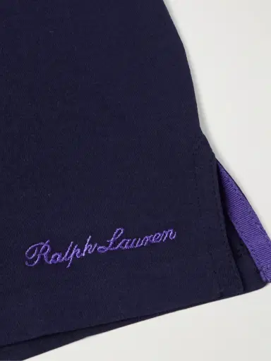 Ralph Lauren Purple Label Logo-Embroidered Cotton-Lisle T-Shirt - Men | Thumbnail 5 Ralph Lauren Purple Label Logo-Embroidered Cotton-Lisle T-Shirt - Men | Thumbnail 5