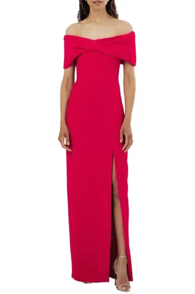 CATHERINE REGEHR Off Shoulder Twist Gown | Thumbnail 1 CATHERINE REGEHR Off Shoulder Twist Gown | Thumbnail 1