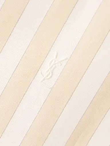 Saint Laurent Striped Cotton-piqué Shirt | Thumbnail 5 Saint Laurent Striped Cotton-piqué Shirt | Thumbnail 5