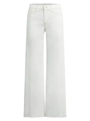 Joe's Jeans Women's Petite Lou Lou Low-Rise Wide-Leg Jeans - White | Thumbnail 1 Joe's Jeans Women's Petite Lou Lou Low-Rise Wide-Leg Jeans - White | Thumbnail 1