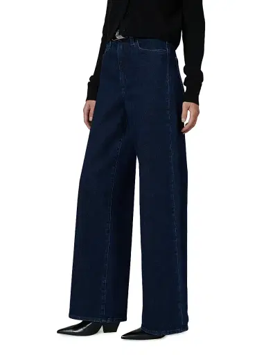Joe's Jeans Women's Petite Mia High-Rise Wide-Leg Jeans - Cinema | Thumbnail 4 Joe's Jeans Women's Petite Mia High-Rise Wide-Leg Jeans - Cinema | Thumbnail 4