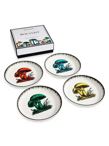 Jonathan Adler Botanist 4-Piece Canape Plate Set | Thumbnail 2 Jonathan Adler Botanist 4-Piece Canape Plate Set | Thumbnail 2