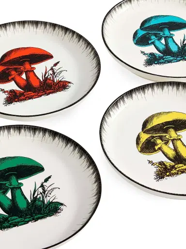 Jonathan Adler Botanist 4-Piece Canape Plate Set | Thumbnail 3 Jonathan Adler Botanist 4-Piece Canape Plate Set | Thumbnail 3