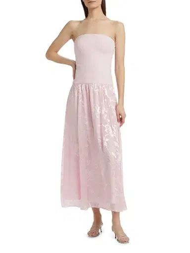 Cami NYC Women's Bari Strapless Midi-Dress - Dogwood | Thumbnail 3 Cami NYC Women's Bari Strapless Midi-Dress - Dogwood | Thumbnail 3