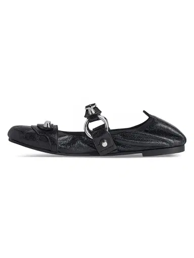 Balenciaga Women's City Ballerina Flats - Black - Size 11 | Thumbnail 3 Balenciaga Women's City Ballerina Flats - Black - Size 11 | Thumbnail 3