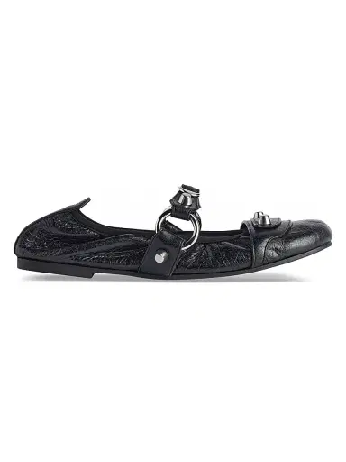 Balenciaga Women's City Ballerina Flats - Black - Size 11 | Thumbnail 1 Balenciaga Women's City Ballerina Flats - Black - Size 11 | Thumbnail 1