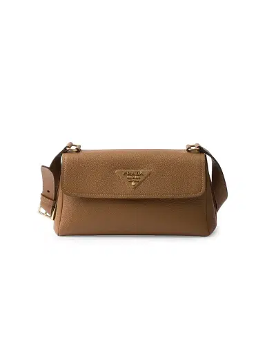 Prada Women's Leather Shoulder Bag - Brown | Thumbnail 13 Prada Women's Leather Shoulder Bag - Brown | Thumbnail 13