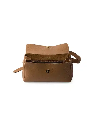 Prada Women's Leather Shoulder Bag - Brown | Thumbnail 15 Prada Women's Leather Shoulder Bag - Brown | Thumbnail 15