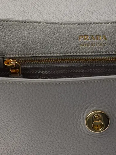 Prada Women's Leather Shoulder Bag - Brown | Thumbnail 4 Prada Women's Leather Shoulder Bag - Brown | Thumbnail 4