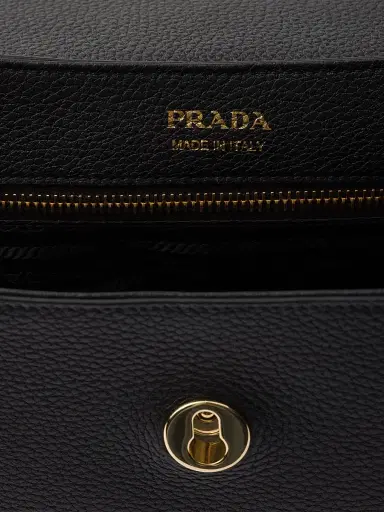 Prada Women's Leather Shoulder Bag - Brown | Thumbnail 7 Prada Women's Leather Shoulder Bag - Brown | Thumbnail 7