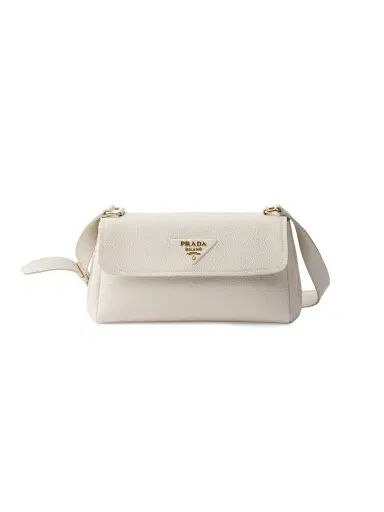 Prada Women's Leather Shoulder Bag - Brown | Thumbnail 9 Prada Women's Leather Shoulder Bag - Brown | Thumbnail 9