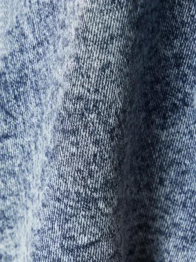 Alaïa Cropped Asymmetric Denim Jacket | Thumbnail 4 Alaïa Cropped Asymmetric Denim Jacket | Thumbnail 4