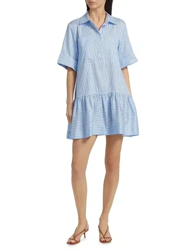 Simkhai Women's Cris Cotton Shirtdress | Thumbnail 2 Simkhai Women's Cris Cotton Shirtdress | Thumbnail 2
