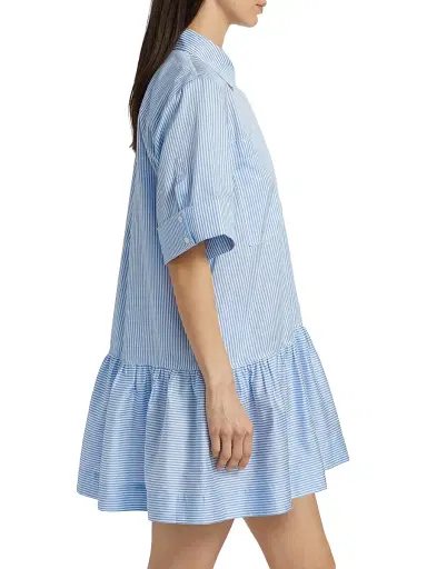 Simkhai Women's Cris Cotton Shirtdress | Thumbnail 4 Simkhai Women's Cris Cotton Shirtdress | Thumbnail 4