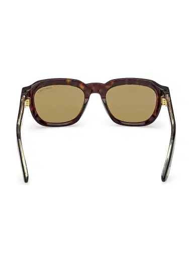 Tom Ford Men's ICON 52MM Rectangular Sunglasses - Dark Havana Army Green | Thumbnail 5 Tom Ford Men's ICON 52MM Rectangular Sunglasses - Dark Havana Army Green | Thumbnail 5