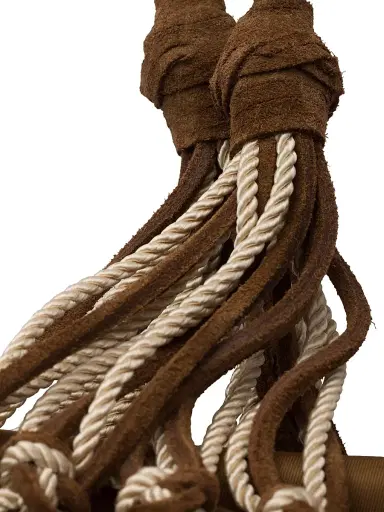 Prada Women's Fabric and Suede Macrame Bag - Brown | Thumbnail 5 Prada Women's Fabric and Suede Macrame Bag - Brown | Thumbnail 5