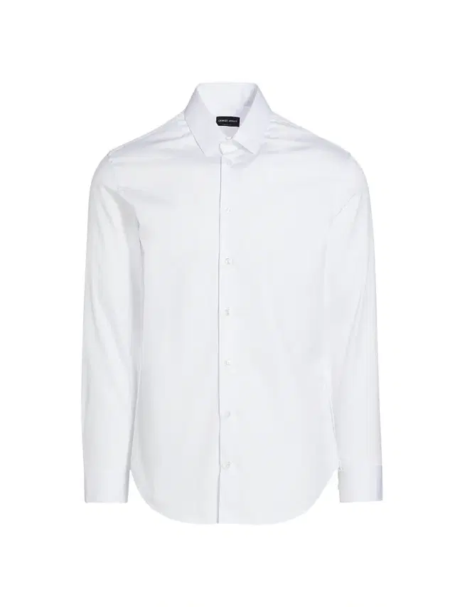 Men's Cotton Button-Front Shirt - White Men's Cotton Button-Front Shirt - White