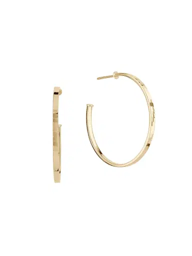 Lana Women's Flash 14K Yellow Gold Hoop Earrings - Yellow Gold | Thumbnail 1 Lana Women's Flash 14K Yellow Gold Hoop Earrings - Yellow Gold | Thumbnail 1