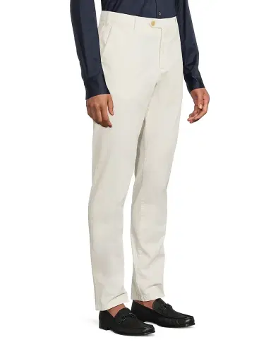 Canali Men's Chino Stretch-Cotton Pants | Thumbnail 4 Canali Men's Chino Stretch-Cotton Pants | Thumbnail 4