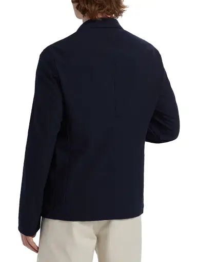 Emporio Armani Men's Soft Seersucker Blazer - Navy - Size 42 | Thumbnail 5 Emporio Armani Men's Soft Seersucker Blazer - Navy - Size 42 | Thumbnail 5