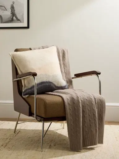 Ralph Lauren Home Cable-Knit Cashmere Throw - Men | Thumbnail 2 Ralph Lauren Home Cable-Knit Cashmere Throw - Men | Thumbnail 2