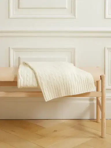 Ralph Lauren Home Cable-knit Cashmere Blanket | Thumbnail 4 Ralph Lauren Home Cable-knit Cashmere Blanket | Thumbnail 4