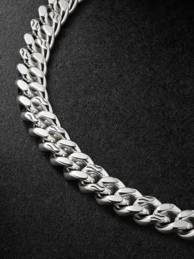 John Hardy Sterling Silver Curb Chain Necklace - Men | Thumbnail 5 John Hardy Sterling Silver Curb Chain Necklace - Men | Thumbnail 5