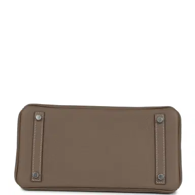 HERMÈS Hermes Birkin 30 Etoupe Togo Palladium Hardware | Thumbnail 6 HERMÈS Hermes Birkin 30 Etoupe Togo Palladium Hardware | Thumbnail 6