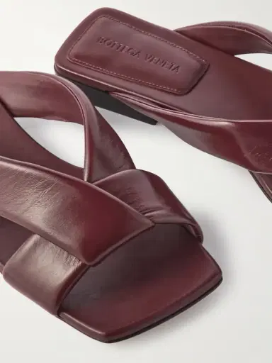 Bottega Veneta Riva Padded Leather Sandals | Thumbnail 4 Bottega Veneta Riva Padded Leather Sandals | Thumbnail 4