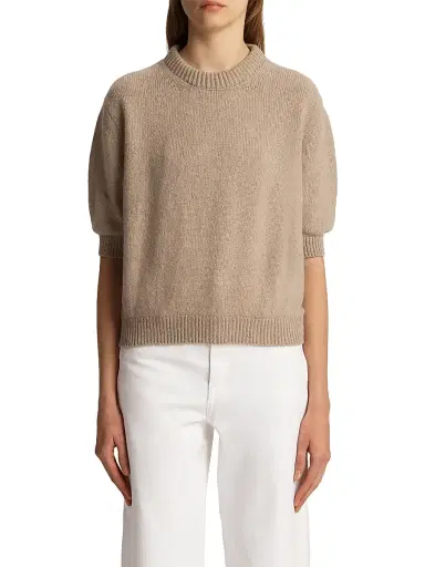 Khaite Women's Davin Cashmere Sweater - Coffee | Thumbnail 15 Khaite Women's Davin Cashmere Sweater - Coffee | Thumbnail 15