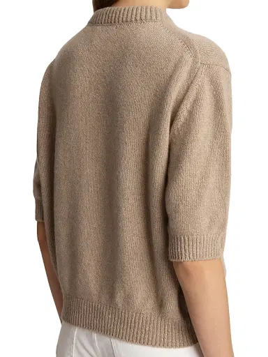 Khaite Women's Davin Cashmere Sweater - Coffee | Thumbnail 17 Khaite Women's Davin Cashmere Sweater - Coffee | Thumbnail 17