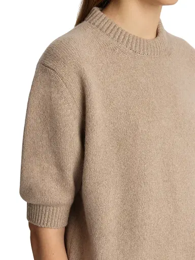 Khaite Women's Davin Cashmere Sweater - Coffee | Thumbnail 18 Khaite Women's Davin Cashmere Sweater - Coffee | Thumbnail 18