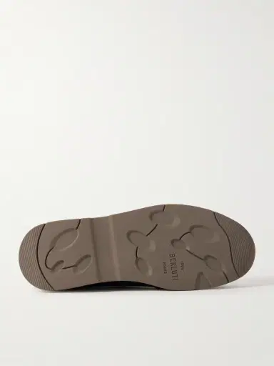 Berluti Echappe Suede Slip-On Sneakers - Men | Thumbnail 3 Berluti Echappe Suede Slip-On Sneakers - Men | Thumbnail 3