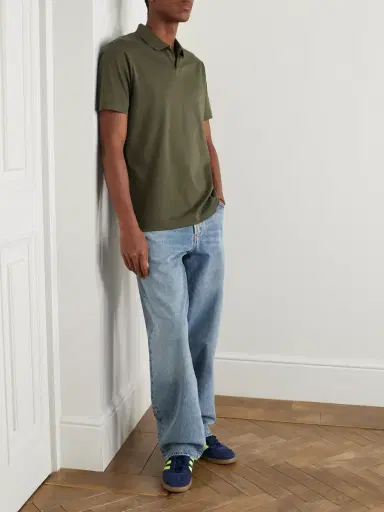 NN07 Paul 3525 Organic Cotton Polo Shirt - Men | Thumbnail 2 NN07 Paul 3525 Organic Cotton Polo Shirt - Men | Thumbnail 2