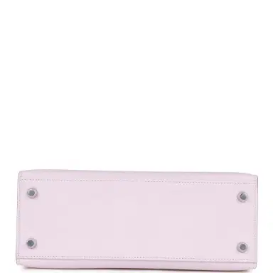 HERMÈS Hermes Kelly Sellier 25 Mauve Pale Epsom Palladium Hardware | Thumbnail 6 HERMÈS Hermes Kelly Sellier 25 Mauve Pale Epsom Palladium Hardware | Thumbnail 6