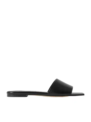 aeyde Anna Leather Slides | Thumbnail 1 aeyde Anna Leather Slides | Thumbnail 1